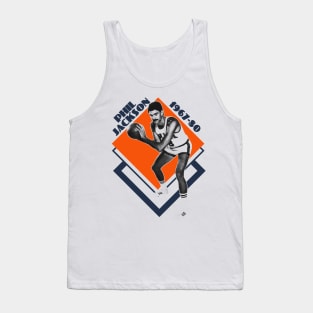 Phil Jackson Retro Style Trading Card Tank Top